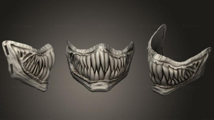Mask (Venom Mask, MS_0548) 3D models for cnc